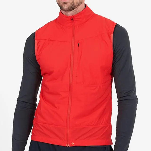 Maßge schneiderte leichte Alpha Vest Herren Soft Shell Jacken aus Micro Polyester Fleece