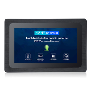 Touchthink 12.1'' <strong>Android</strong> <strong>Linux</strong> Industrial <strong>Touch</strong> <strong>Screen</strong> Monitor Lcd <strong>Touch</strong> Display Monitor Embed Waterproof Open Frame Monitor - Product Image 1