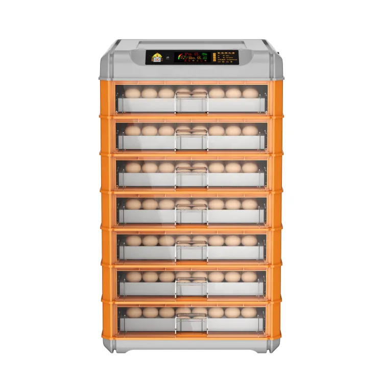 Tolcat-mini incubadora solar de huevos de pollo, máquina de incubación automática con bandeja de rodillo, 64 huevos