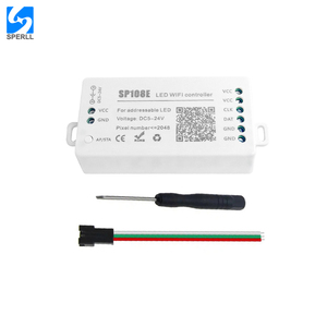 SP108E Mini <strong>Dmx</strong> 512 Wifi RGBW Smart LED <strong>Controller</strong> <strong>with</strong> Factory Price - Product Image 1