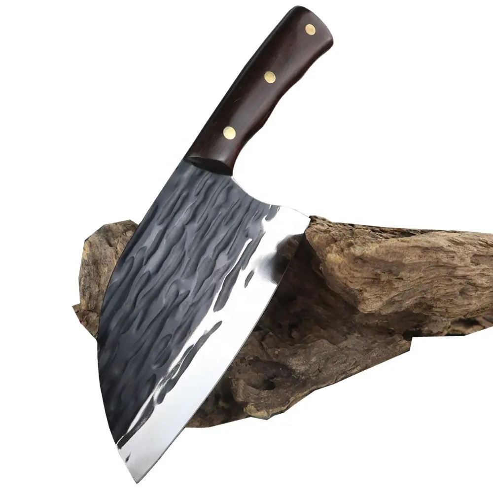 Кухонный нож для шеф-повара, измельчитель мяса, нож для мясника, овощерезка, полный нож