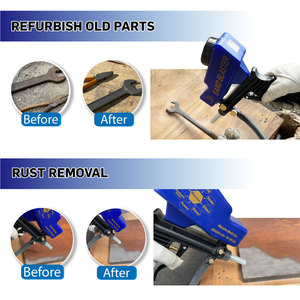 Portable Gravity Siphon Feed Sandblasting Gun Pneumatic <strong>Small</strong> Sand <strong>Blasting</strong> Machine Compressor Tool