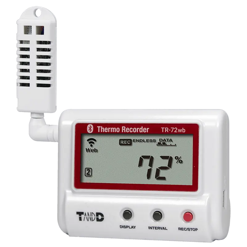 T & D WiFi température humidité enregistreur de données TR72A-S