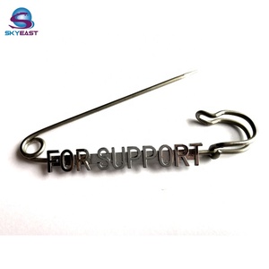 Özel özel tasarım parlak gümüş markalı Metal Logo büyük Pin rozetleri - Product Image 2
