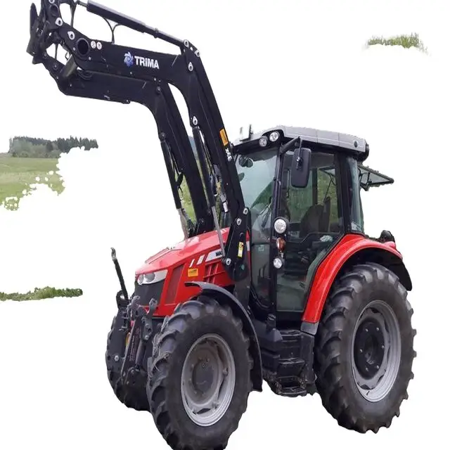 Tracteur Massey gallon 5610, 100 cv, 4x4, nouveaux accessoires en promotion, prix incroyable