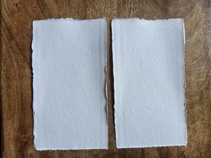 デッサン、工芸品、ジャーナルなどのためのDeckle Edged Handmade Papers。 - Product Image 2
