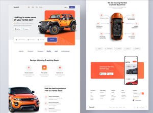 Auto waschanlage On Demand App Design | Android/IOS Wasch service App Design | Entwicklung der Fahrzeug wasch-App - Product Image 2