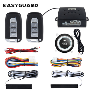 Pke-alarma de arranque automático sin llave, arranque inteligente del motor, parada, botón de arranque, sistema de entrada sin llave, liberación remota del maletero - Product Image 2