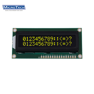 Lcd 1602 i2c 16x2 modulo display a matrice di punti COB interfaccia FSTN MPU modulo LCD nero giallo verde - Product Image 3