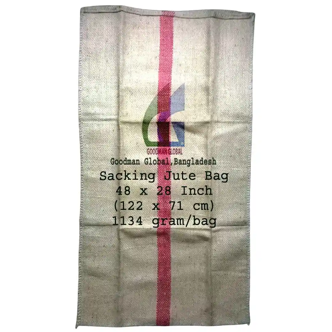 Neue Jute-Beutel 48 × 28 Zoll 1134 g Rüsselsack lebensmittelqualität-Beutel landwirtschaftliche Verpackung Kanone-Beutel Großhandel Goodman Global Bangladesch