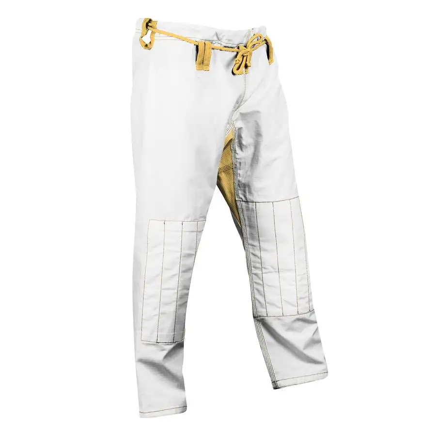 Kaburga durdurma 12oz BJJ Gi pantolon beyaz Unisex brezilyalı Jiu Jitsu dövüş sanatları özelleştirilmiş spor logolu Judo pantolon Jiu jitsu