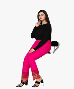 New Arrival Pant Collective for Office Girl <strong>Wholesale</strong> Lowest Price Market Indian Ethnic Garment Ethnic - Product Image 3