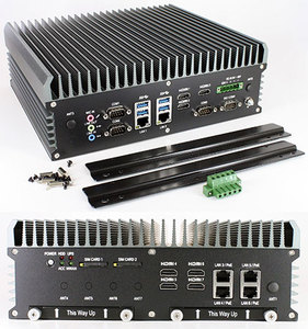 SD5000G1 Intel第6/第7世代クアッドコアXeon/i7/i5/i3 CPU、6 GbE/ 4 COM/ 4 USB 3.0/ GeForce GTX 1050 GPU Mini PC - Product Image 3