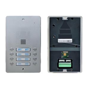 3G inalámbrico puerta sistema de intercomunicación para 8 apartamentos abridor de puerta de control de acceso de 8711 - Product Image 1