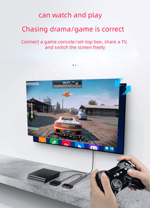 Interruptor VGA 2 en 1 de 3 puertos, conmutador de vídeo de 2 vías para PC, TV, monitor, PC, TV, consola de juegos, venta al por mayor de fábrica