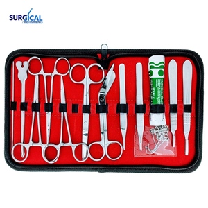Gelişmiş diseksiyon kiti-botanik veteriner tıbbi öğrenci tam Dissection Kit seti ile paslanmaz çelik aletler için Dis - Product Image 2