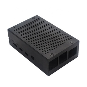 Carcasa de aleación de aluminio Raspberry Pi 4, carcasa protectora de Metal para Raspberry Pi 4 B