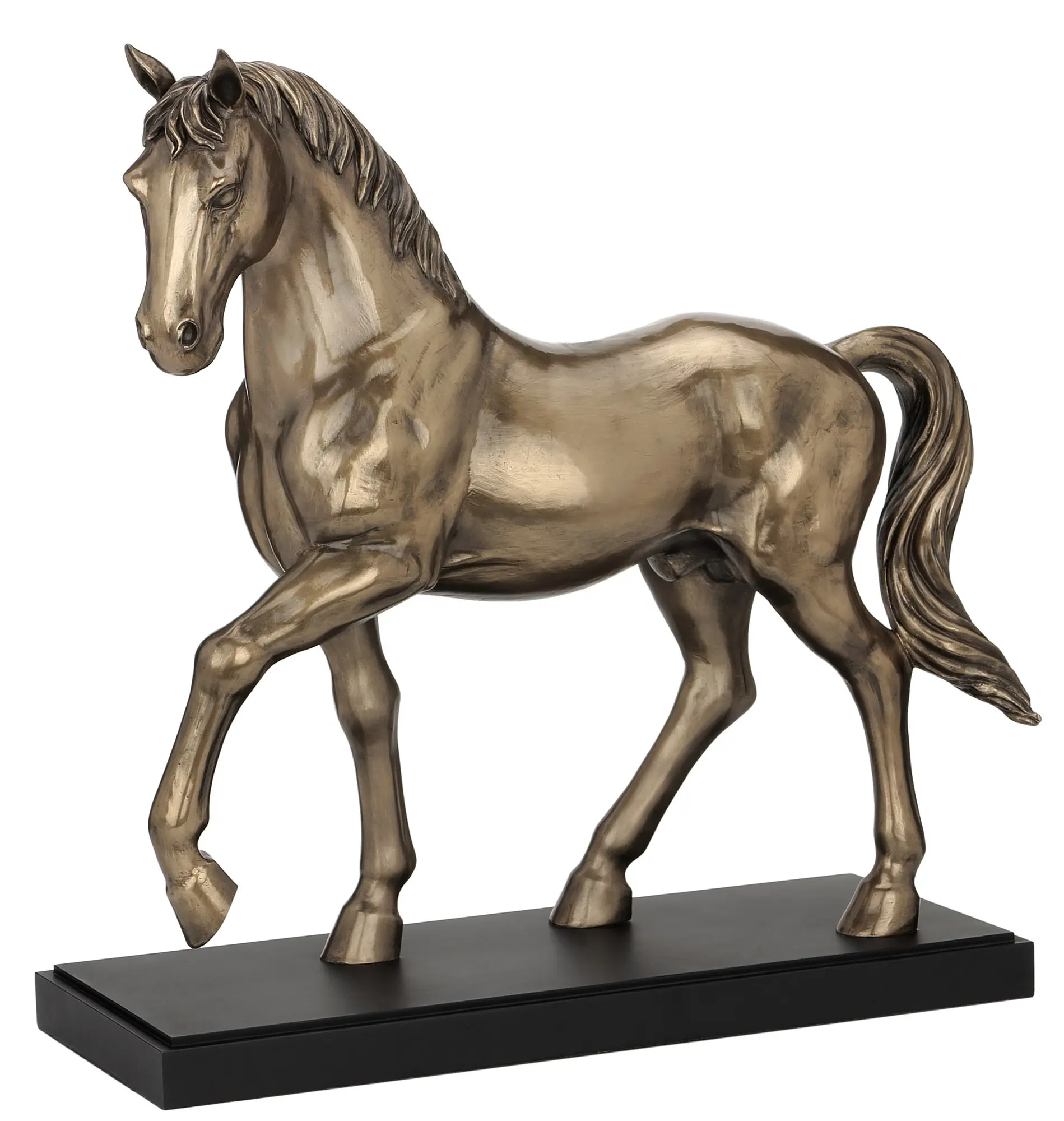 Дизайн VERONESE-статуя лошади на основании-холодная бронза-доступен OEM