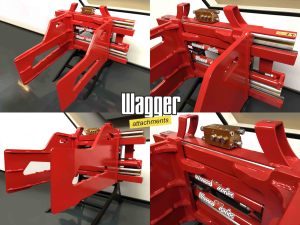 Wagger捆夹纸卷夹叉车附件砖和块夹侧移器旋转器推拉多托盘手柄 - Product Image 2
