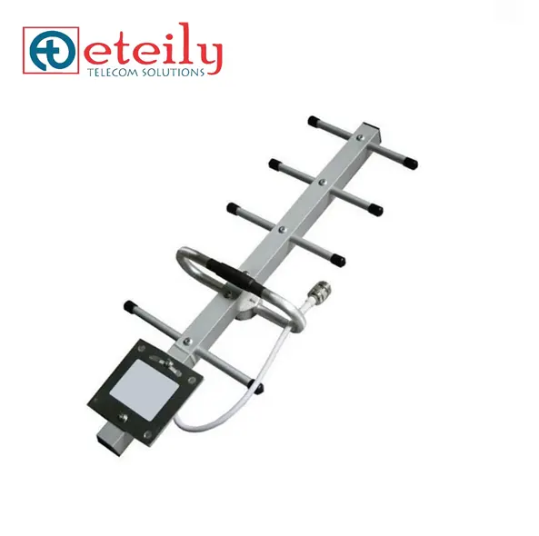 High Gain Directional 2.4GHz ~ 5.8GHz 15dBi Yagi Antenna with N Male Connector + RG58 Cable + SMA Connector ETEILY