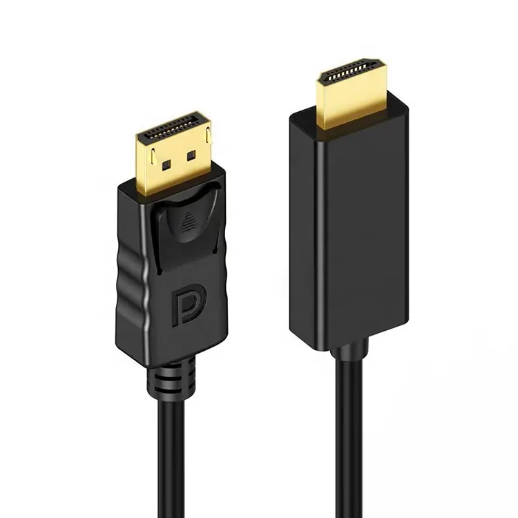 Cable DisplayPort a HDMI, 1m, 1,5 m, 3m, 5m, DP a HDMI macho a macho