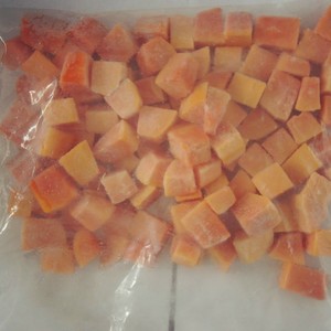 冷冻木瓜水果立方体切/丁/块新鲜味道IQF冷冻混合物 - Product Image 4