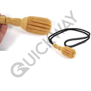 Toptan düzenlemeler memurları Colonels Bullion Knot düğüm OEM dekoratif tören Sabre Knot