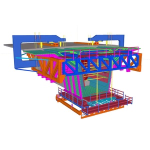 Servicio de procesamiento de proyectos de transporte pesado vietnamita, estructuras de acero, formación en voladizo, diseño de viajero, modelo de construcción - Product Image 1