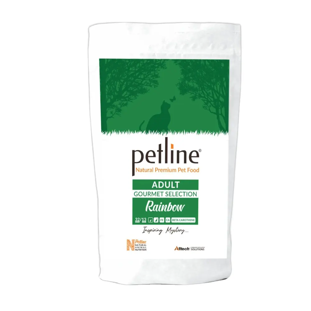 Petline الطبيعية قسط الكبار الذواقة طعام قطط 50 غرام