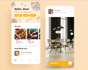 App modello professionale per sviluppatori di App B2B B2C Design di e-commerce personalizzato Android iOS focalizzato sul Software per ristoranti di spedizione Online - Product Image 4