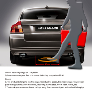 <strong>Smart</strong> Electric <strong>Trunk</strong> Pop up Automatic Sensor System Boot Open Universal Waterproof Car Keyless Tail Gate Opener - Product Image 4