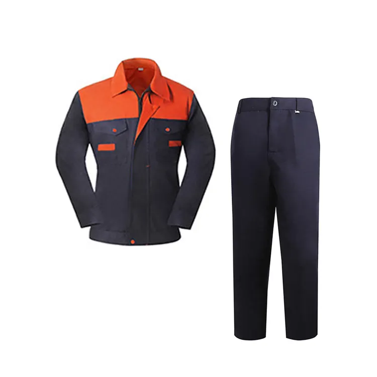 Vêtements de travail 2 pièces, uniforme pantalon Cargo 2 pièces, chemise mécanique, uniforme de travail, utilisé n flamme, usages multiples