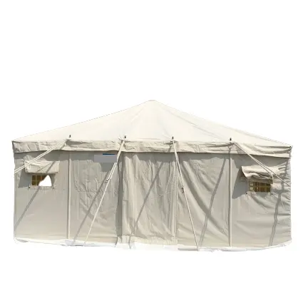 パキスタンメーカー単極フィールドキャンプテント製アウトドアキャンプ用最高品質卸売カスタムメイド