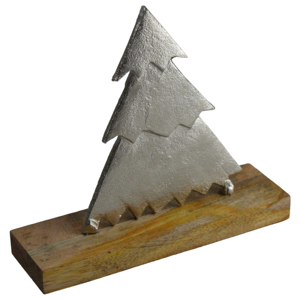 Fresh Shaped Christmas <strong>Tree</strong> Design Best for Home Decoration and Tableware Decorative Design With Silver Plated Finishing Design - Product Image 1