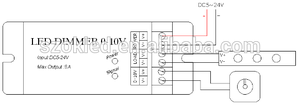 8A Dimmer (<strong>input</strong> 0-10V)