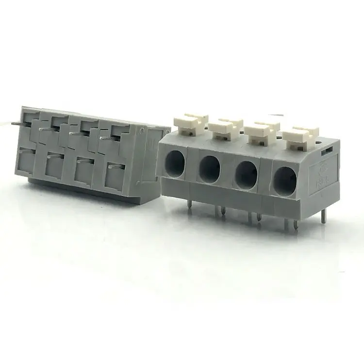 AOSI Parafuso menos Push-Botão 5.0 milímetros 7.5 milímetros PCB Blocos de Terminais do conector do terminal 804 bloco