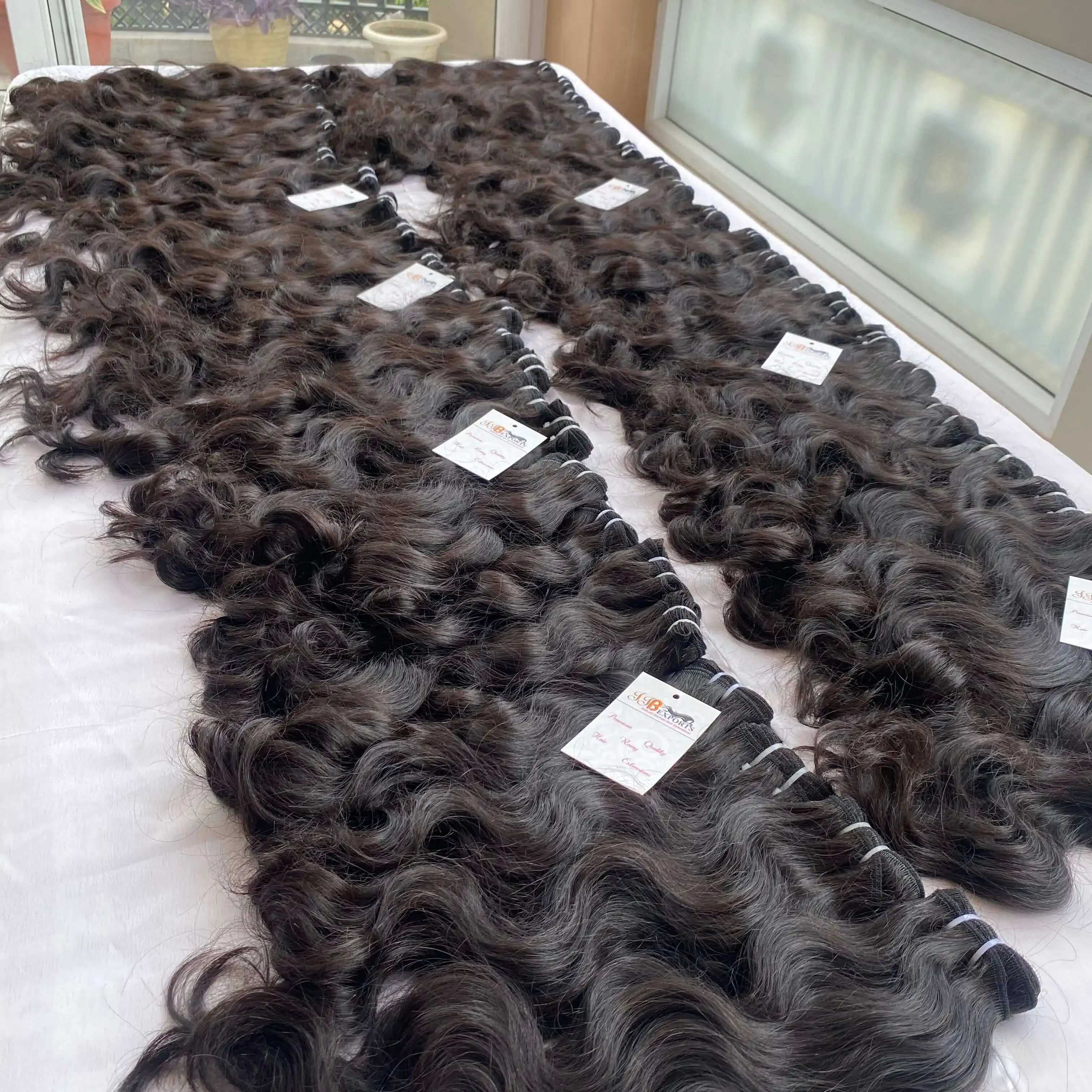 Raw Indian Unprocessed Mink Virgin Human Hair Vendor,Remy Human Hair Extension,Wholesale Raw Virgin Wefted Human Hair Bundles