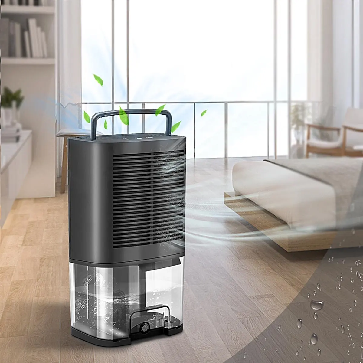 Dehumidifier Lemari Pakaian Besar, Dehumidifier Lemari Mini Terpasang Di Dinding