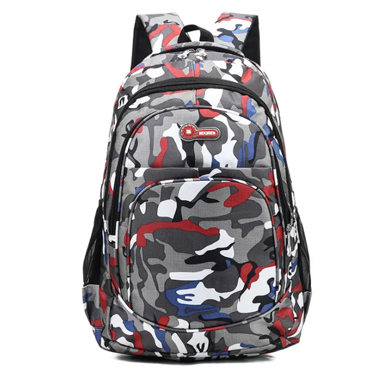 Sac à dos d'extérieur de grande capacité pour hommes et femmes, camouflage sport voyage école sac à dos pour Camping randonnée