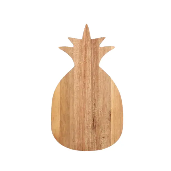 Planches à découper modernes en forme de pomme de pin, avec bois de manga de qualité et finition naturelle, pour utilisation cadeaux de noël, nouvelle collection, 1 pièce