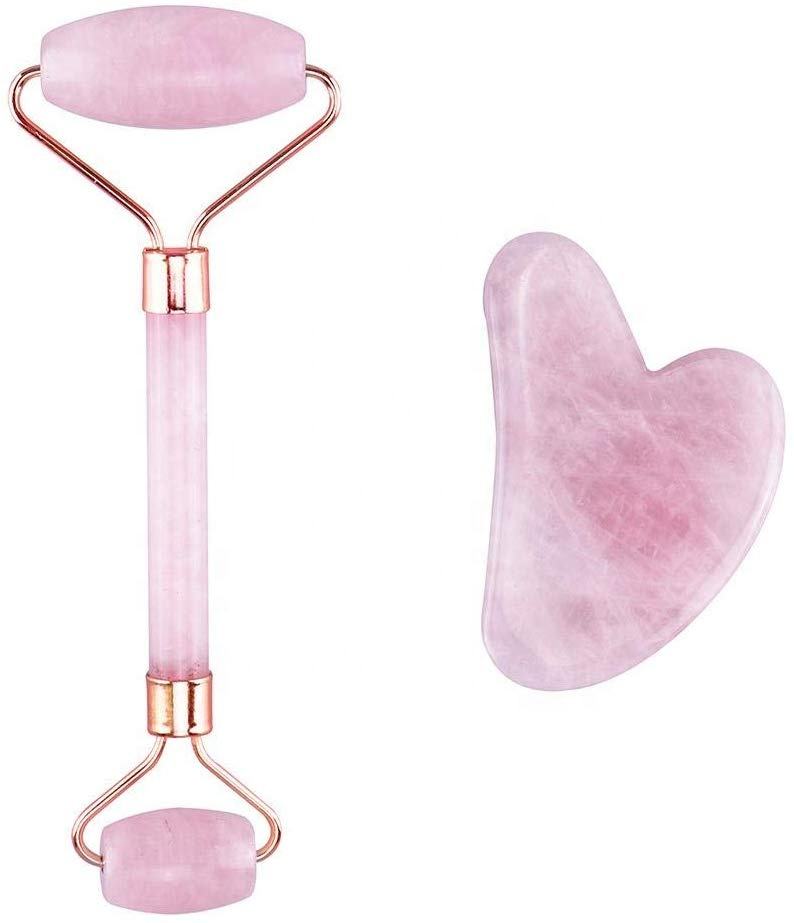 Купить Роллер Для Лица Розовый Кварц