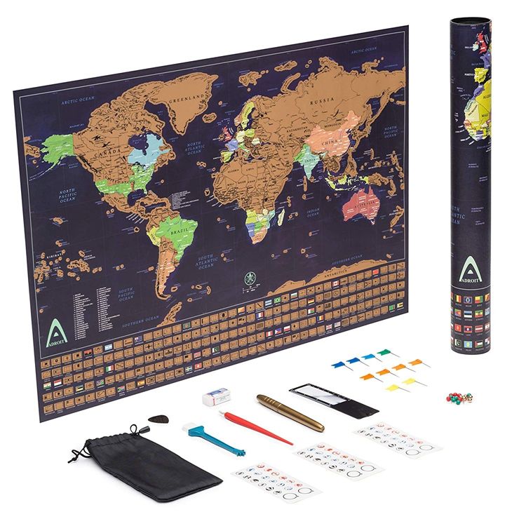 Скретч Карта Фото