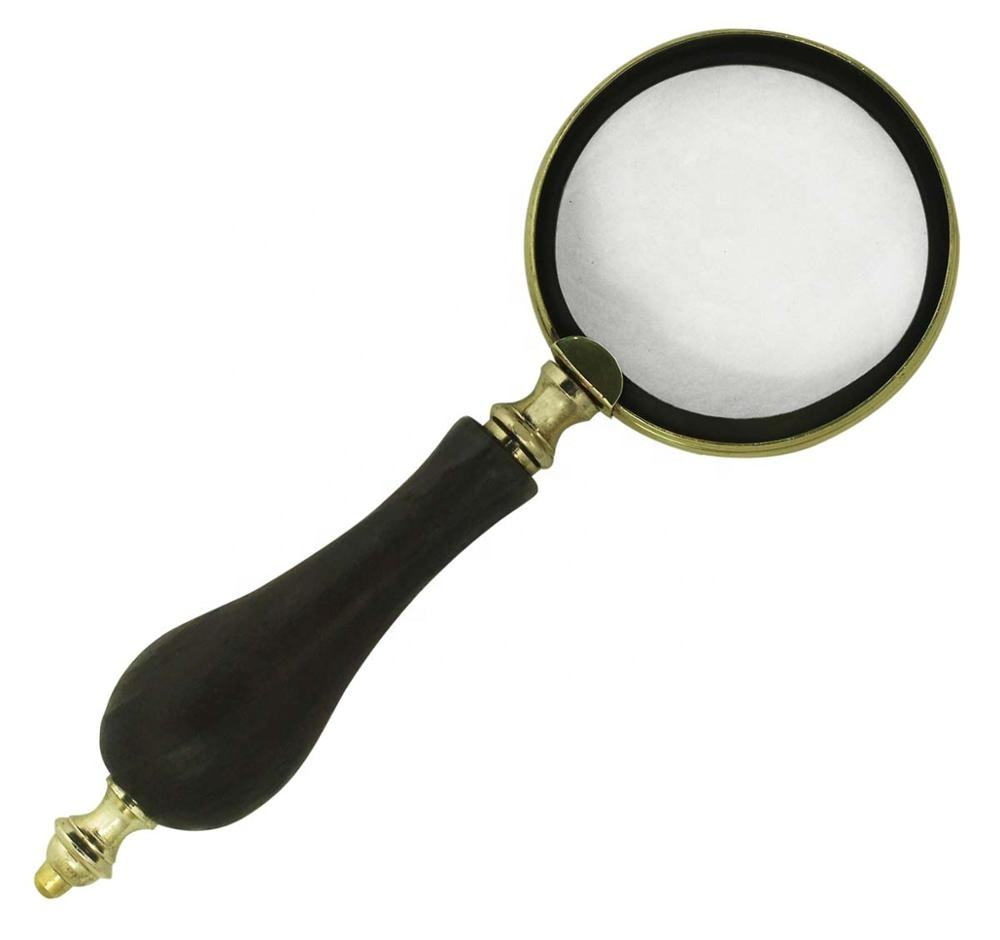 лупа с ручкой. лупа kromatech th-7015 10x с подсветкой 10 led 23149w213. лупы в железной оправе. лупа деревянная. лупа антикварная.