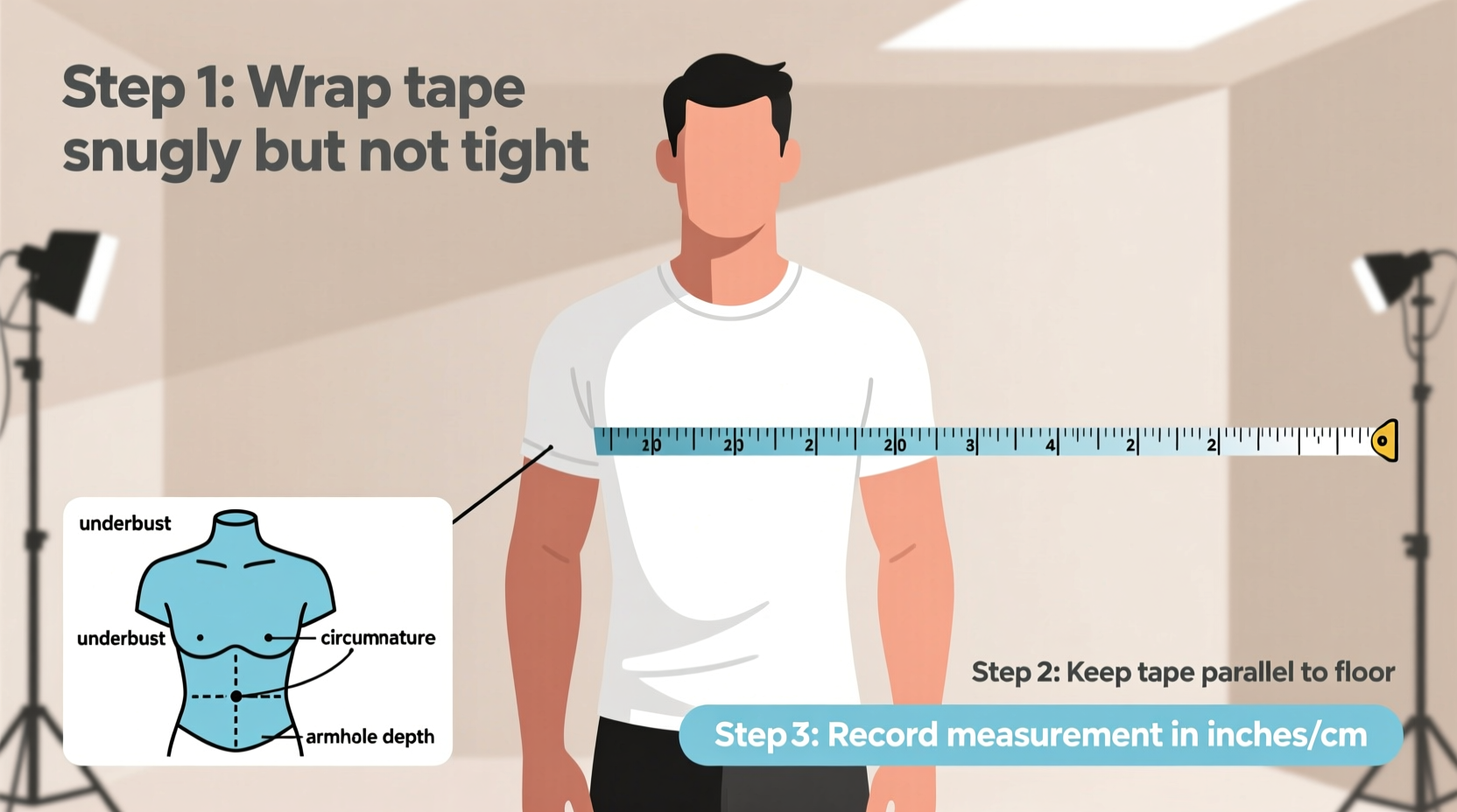 The Complete Guide To Accurately Measuring Your Chest For The Perfect Shirt  Fit