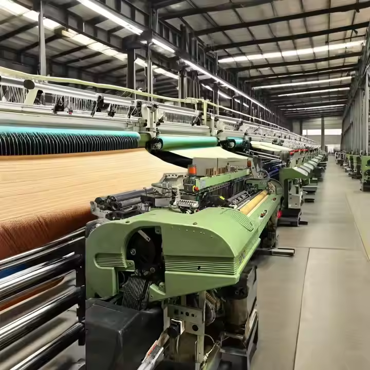 Textile weaving machinery