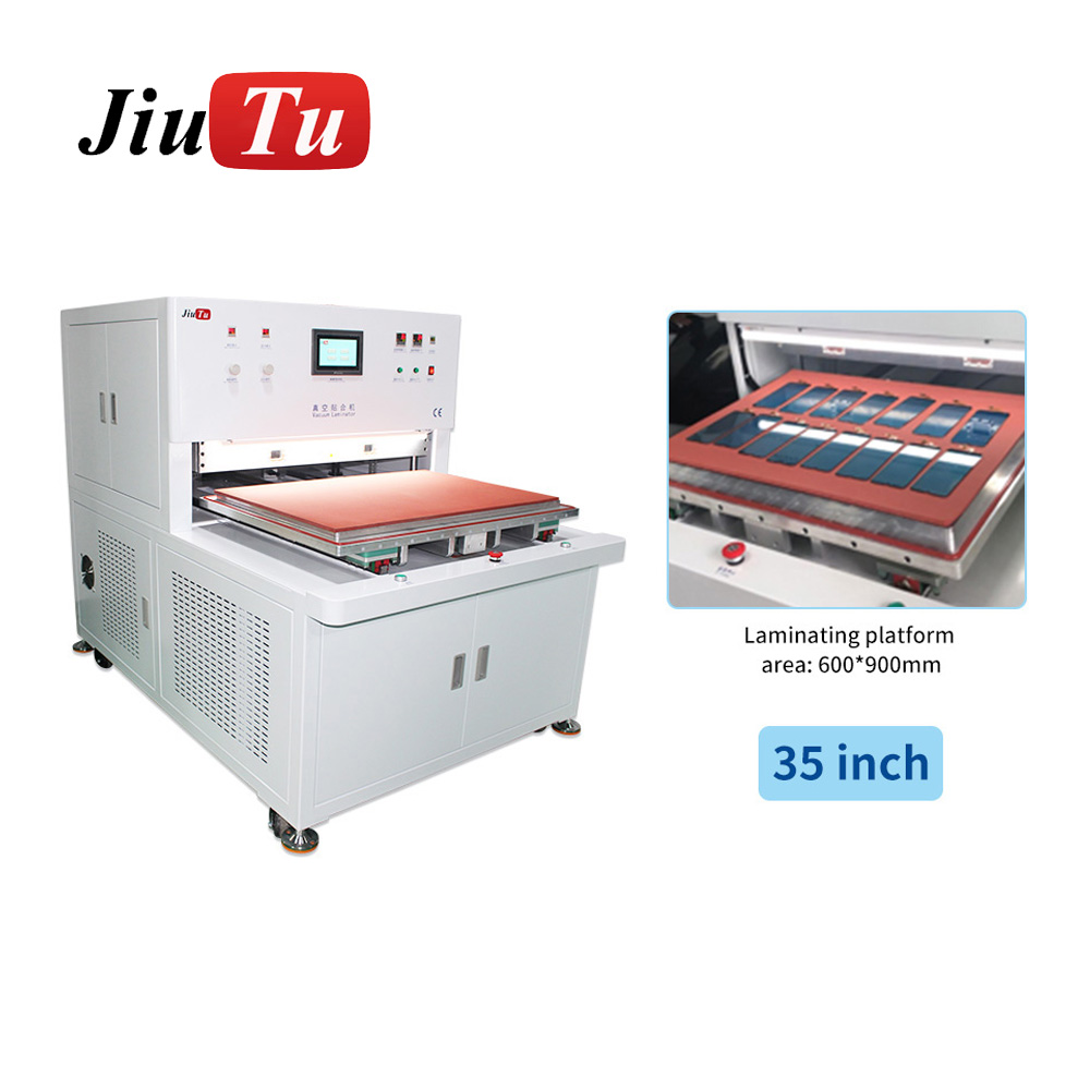 OCA film laminating machine for controlled vacuum lamination