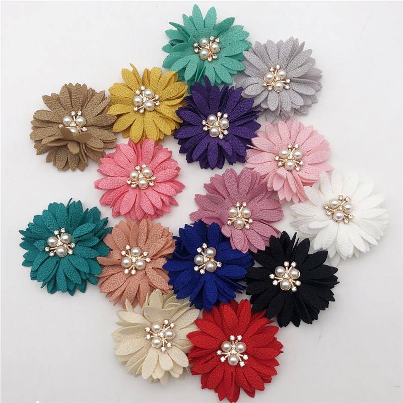 Купить Брошь В Виде Цветка Из Ткани
