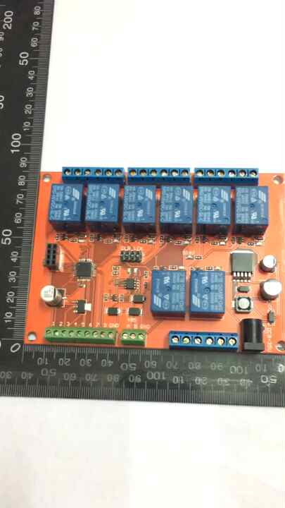 Taidacent DC9-24V ModBus TCP Relay 8-Way Network WIFI Inching Relay ...