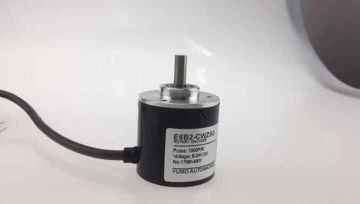 YUMO E6B2-CWZ1X Solid Shaft Incremental Absolute Rotary Encoder