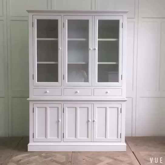 Living room furniture china glass replacement with 4 doors